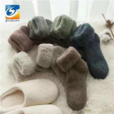 Calzini da donna accoglienti in cotone termico invernale